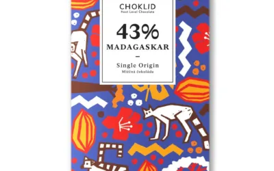 Choklid 43% Bean to Bar mléčná čokoláda – Madagaskar