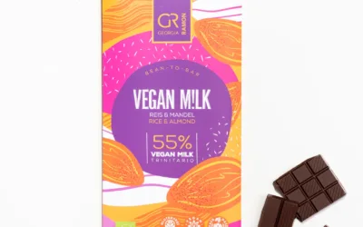 Georgia Ramon – Vegan M!lk – Mandlovo rýžová čokoláda 55%